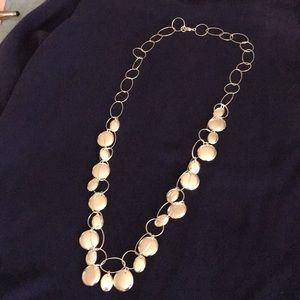 Silver 33” necklace